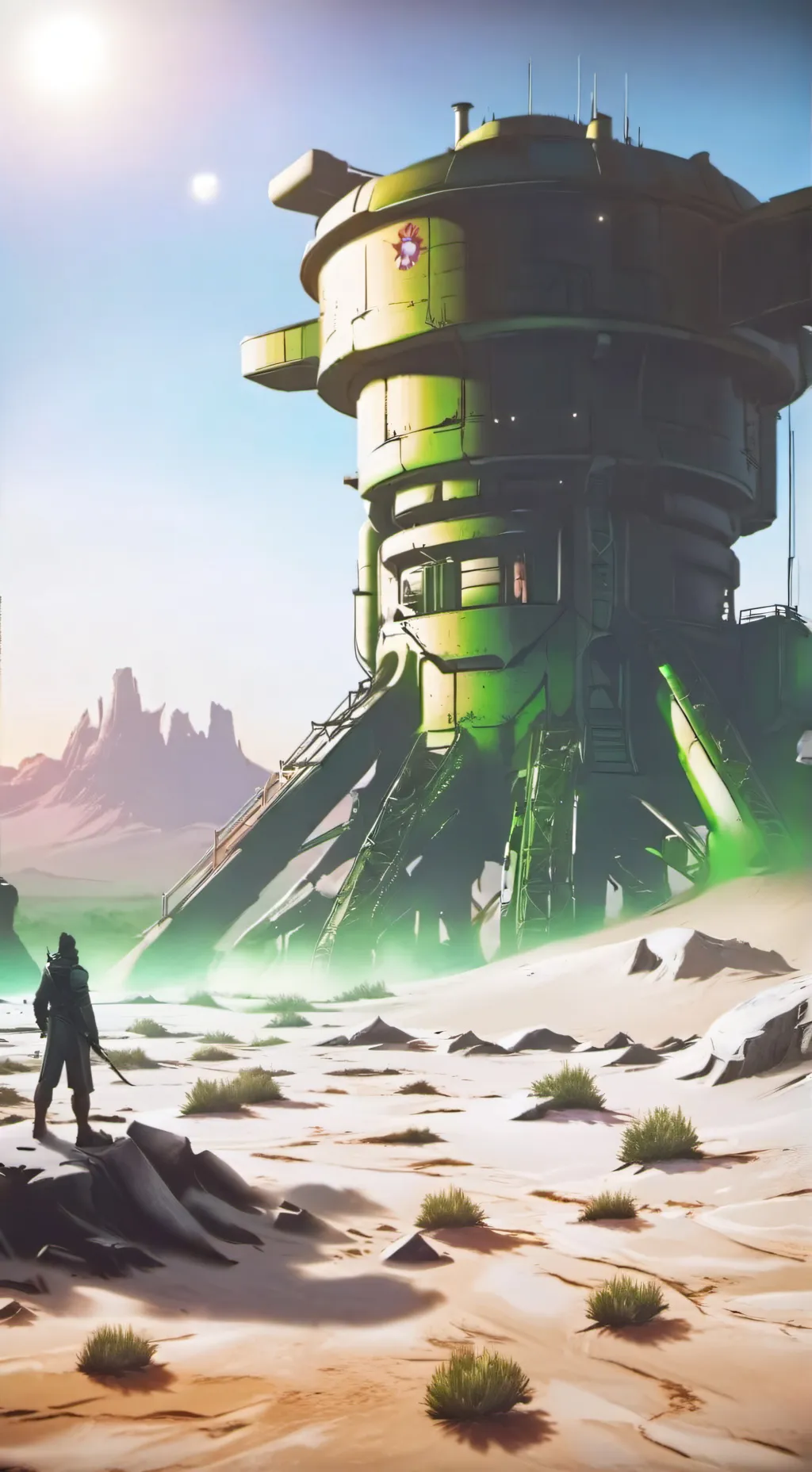 ai character: Mech War background