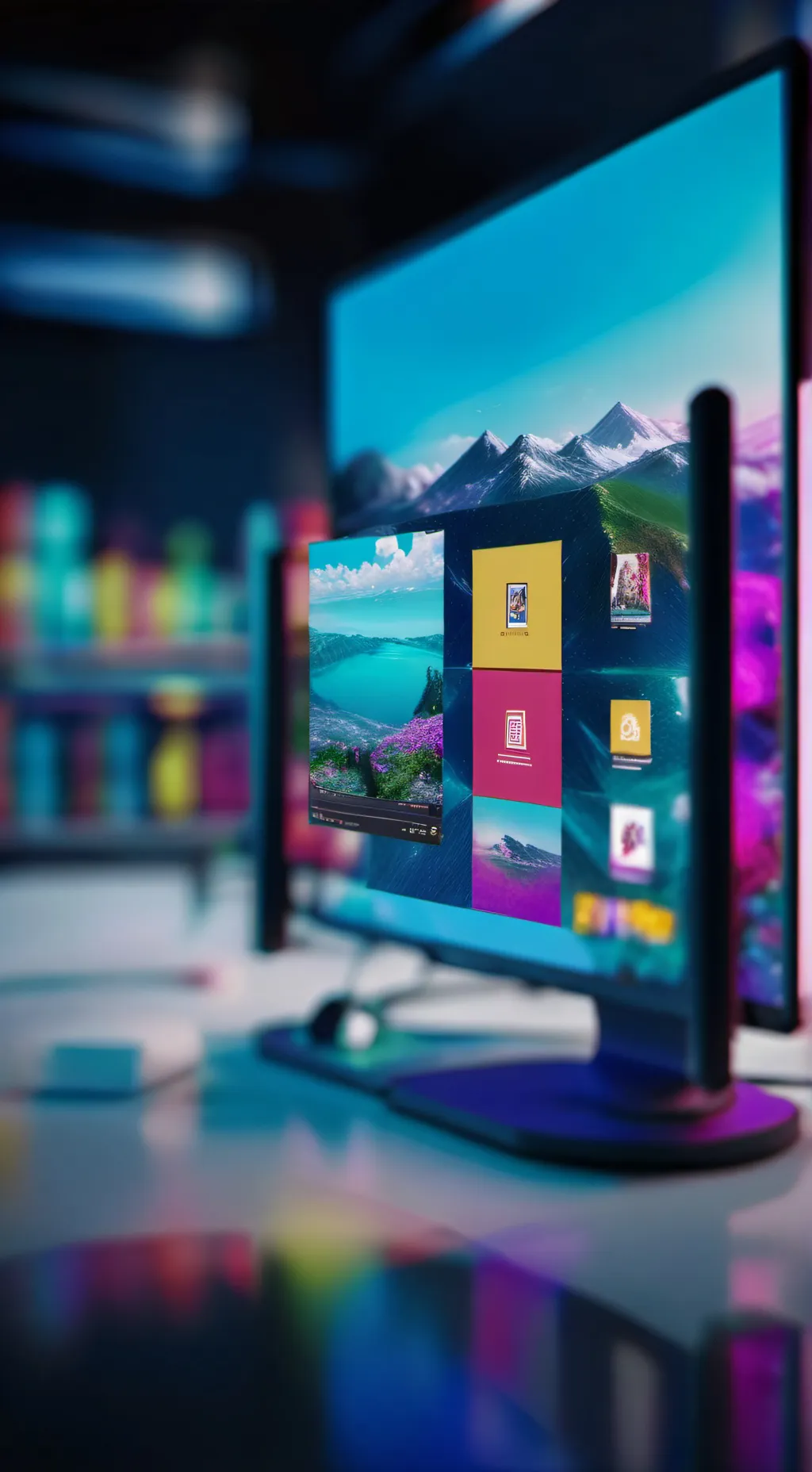 ai character: Spamton G. Spamton background