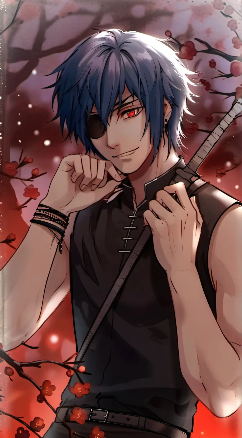 ai character: mema  background