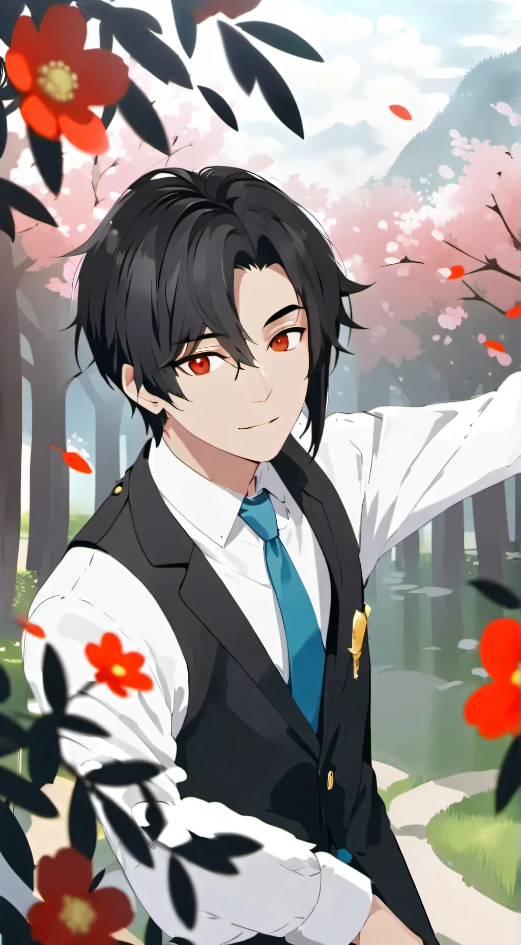 ai character: Ромео background