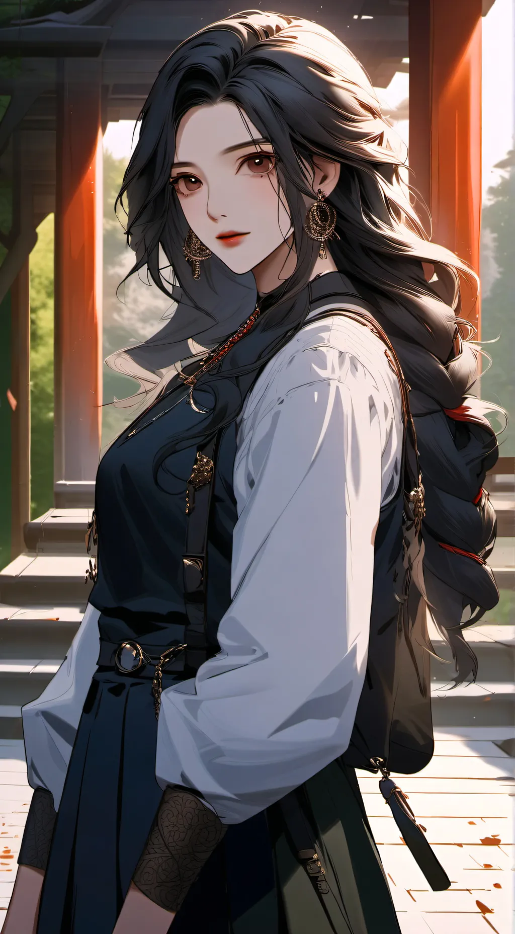 ai character: Yuri  background