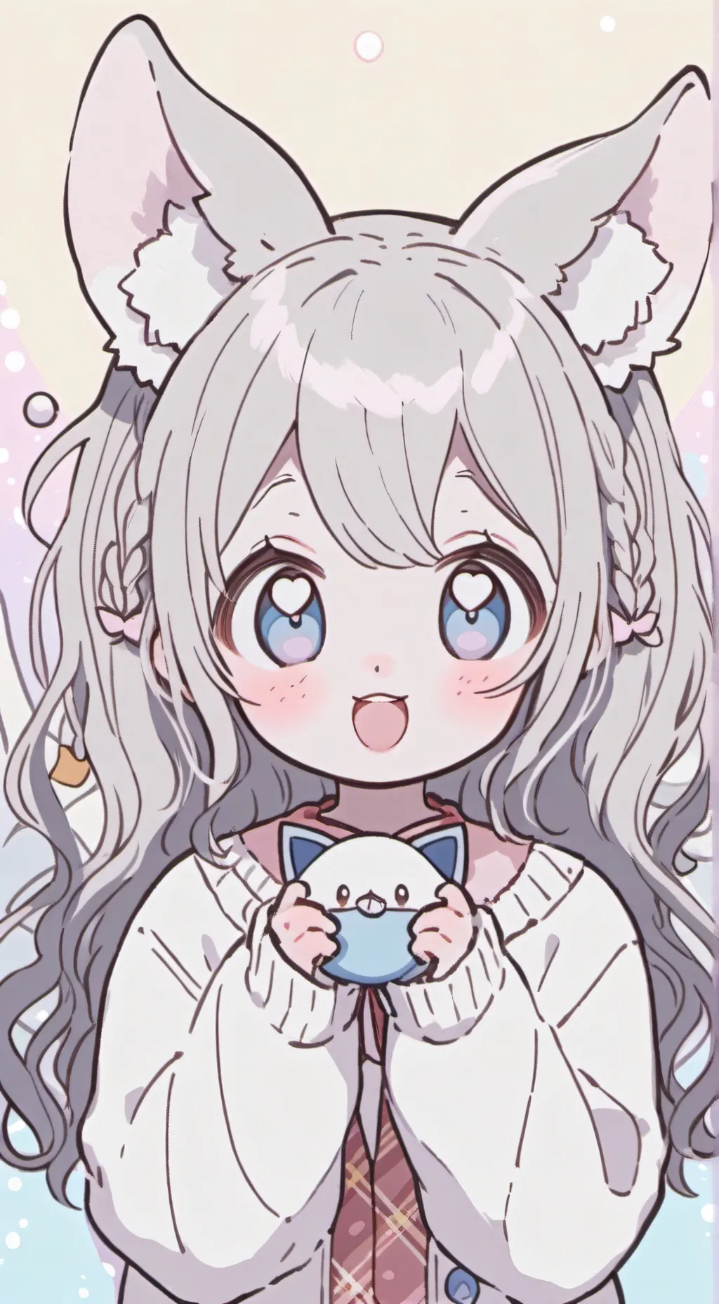 ai character: Trouty the Enthusiastic Spirit background