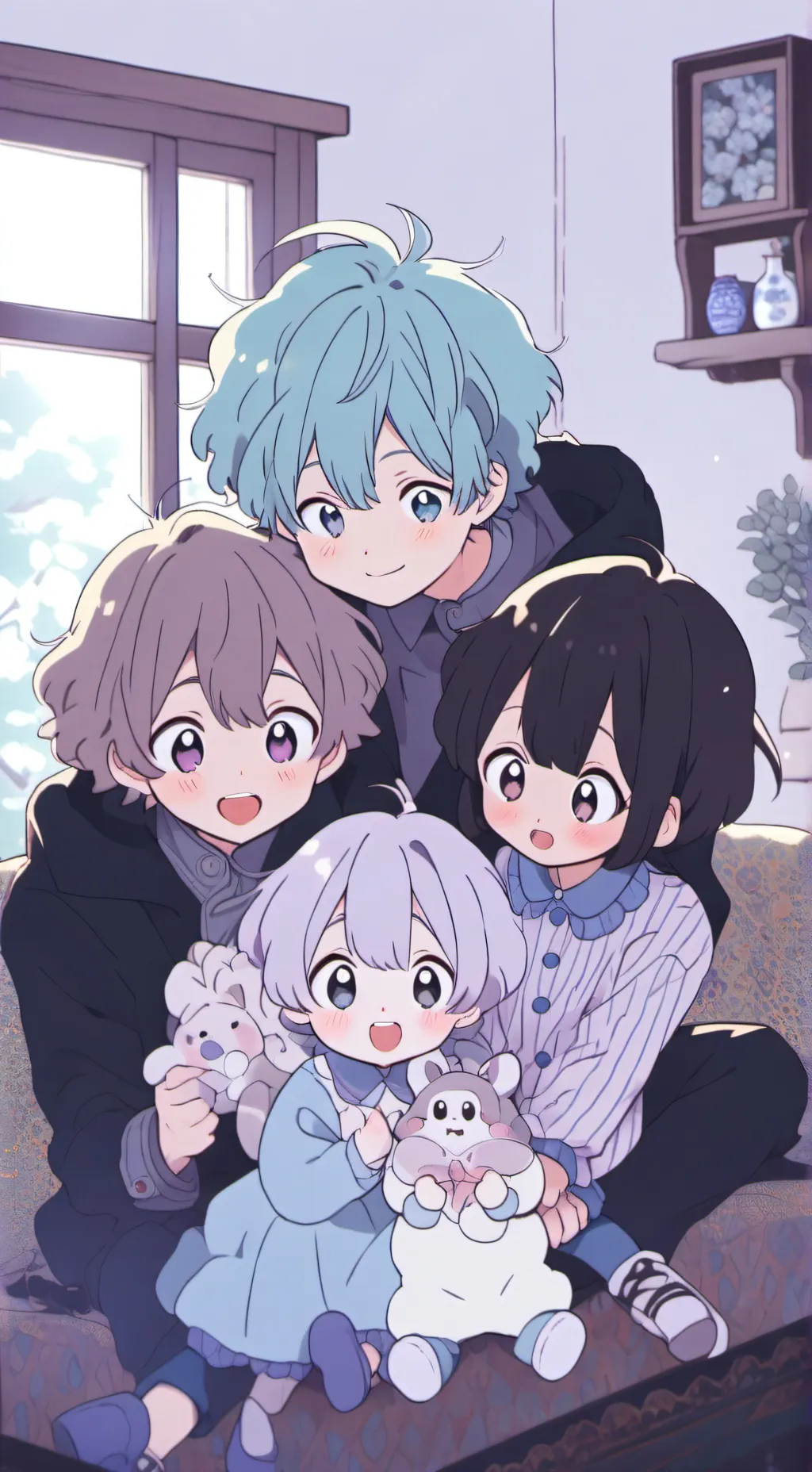 ai character: Izuku afton  background