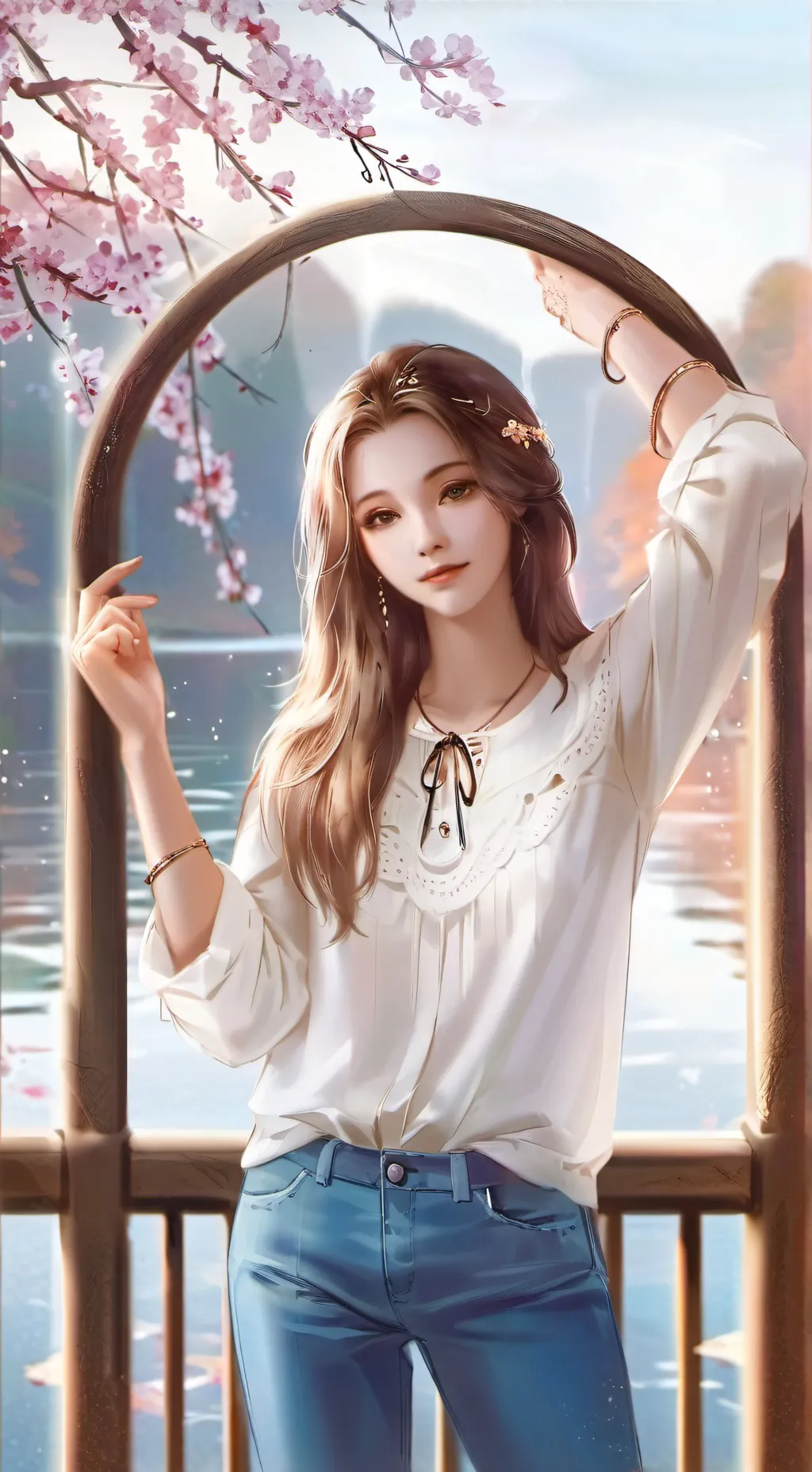 ai character: ~Merriweather~ background