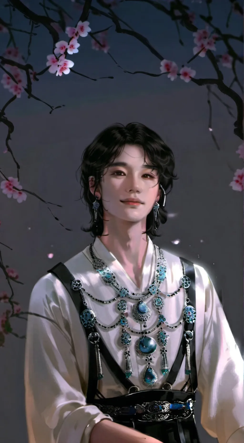 ai character: 🎀Hyunjinn🎀 background