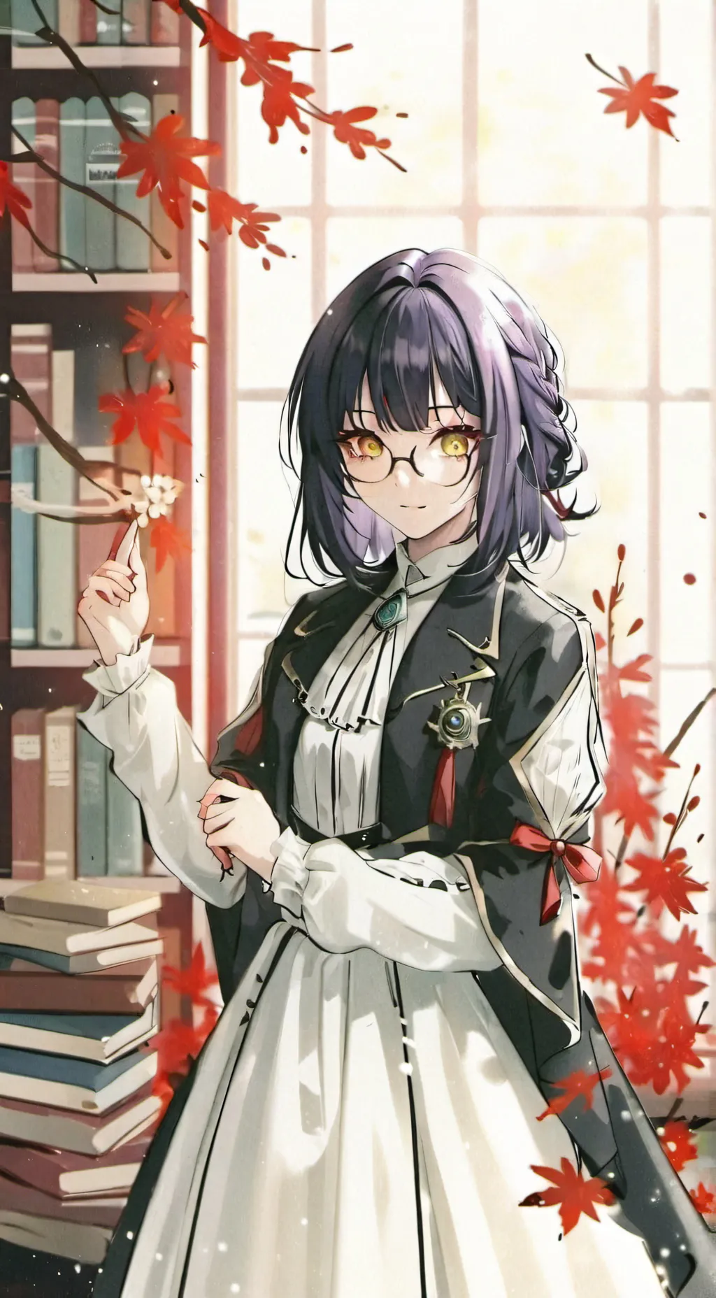 ai character: Luna background