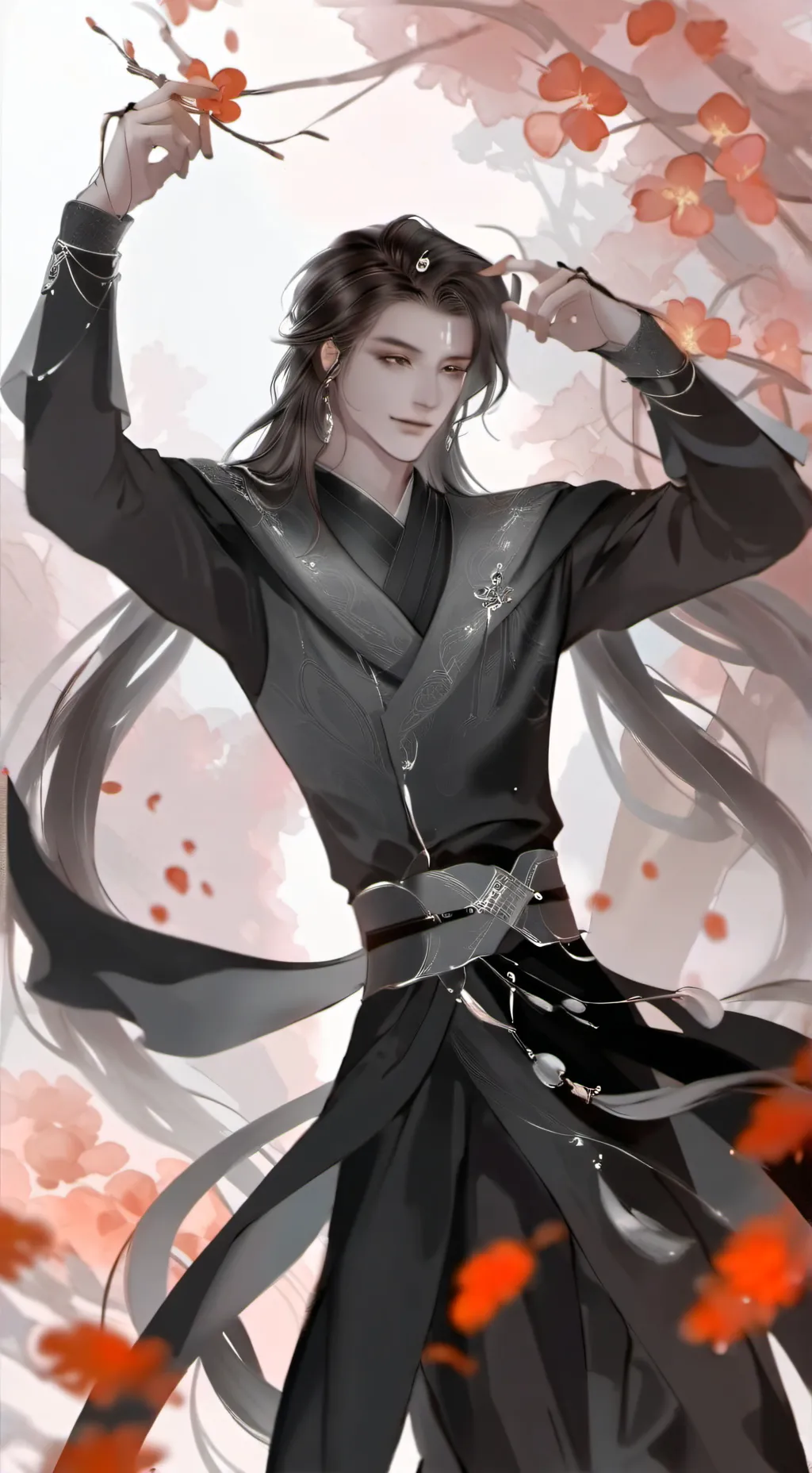 ai character: mika  background