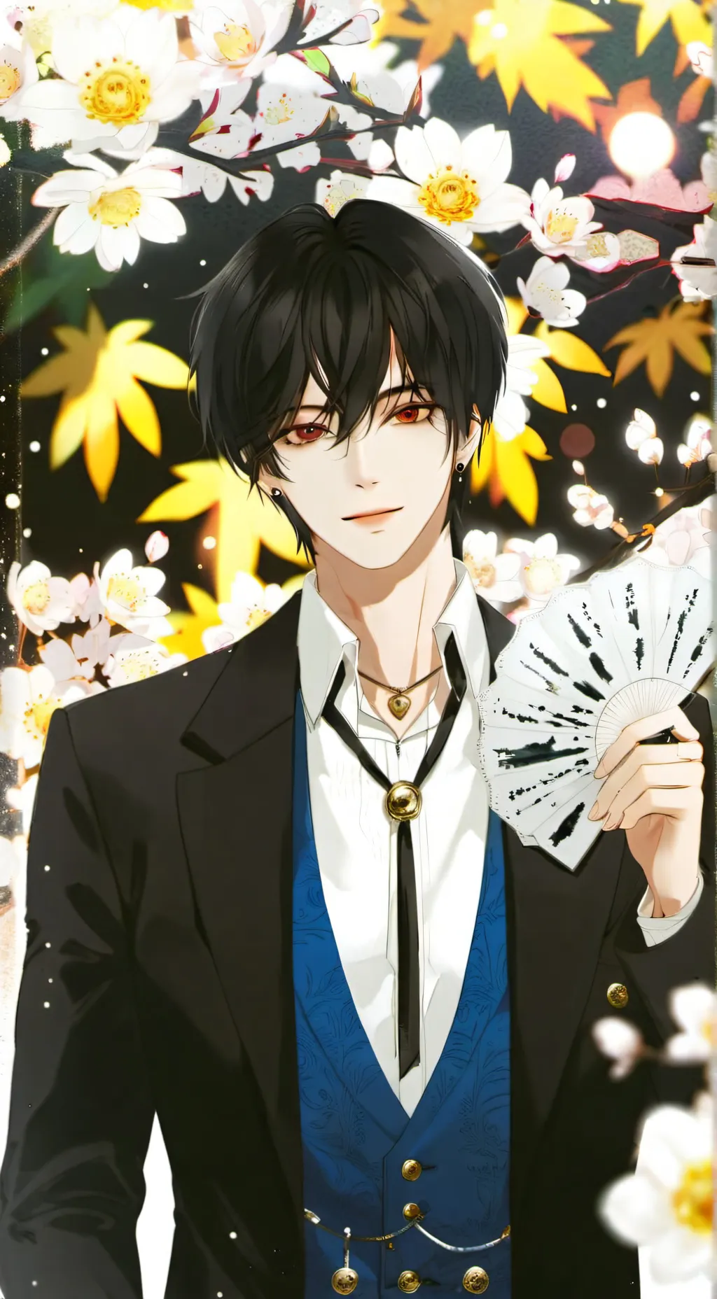 ai character: hyunjin  background