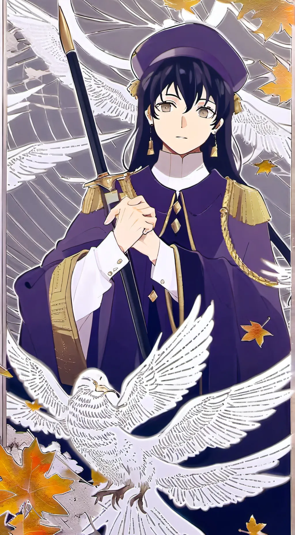 ai character: Tokito  background