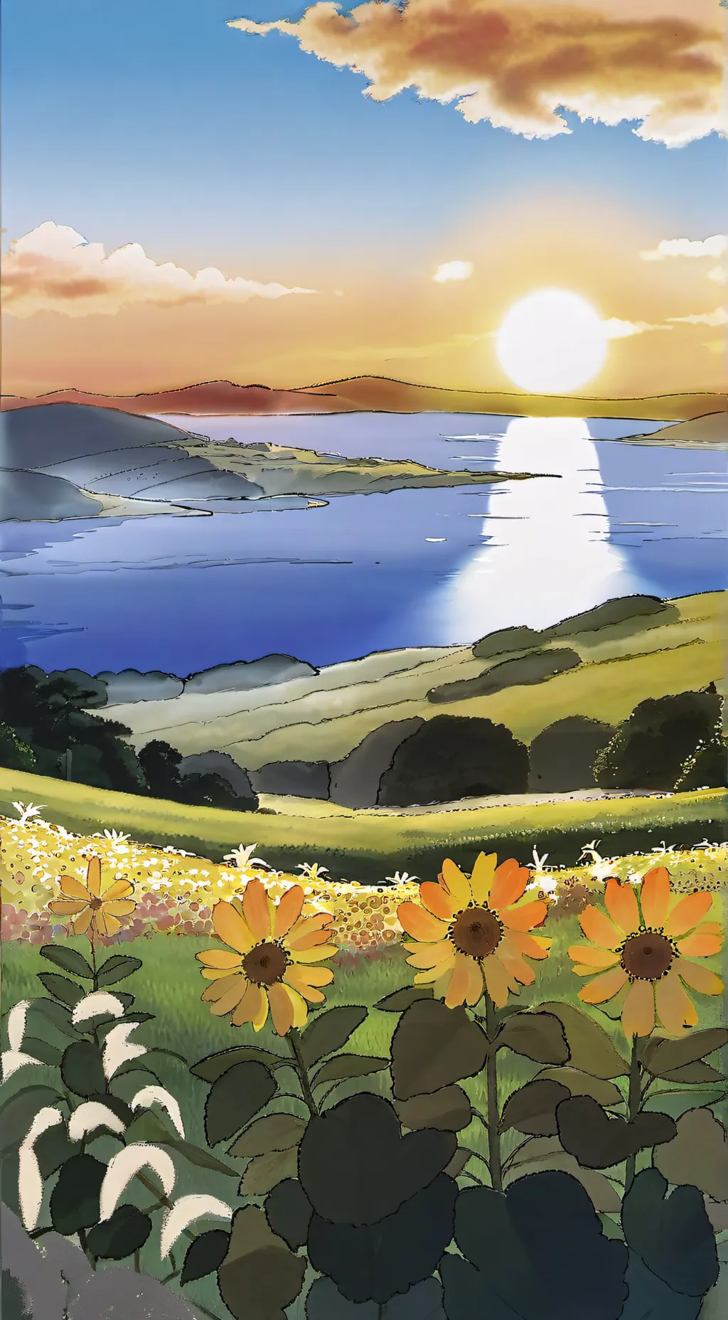 ai character: Just chill background