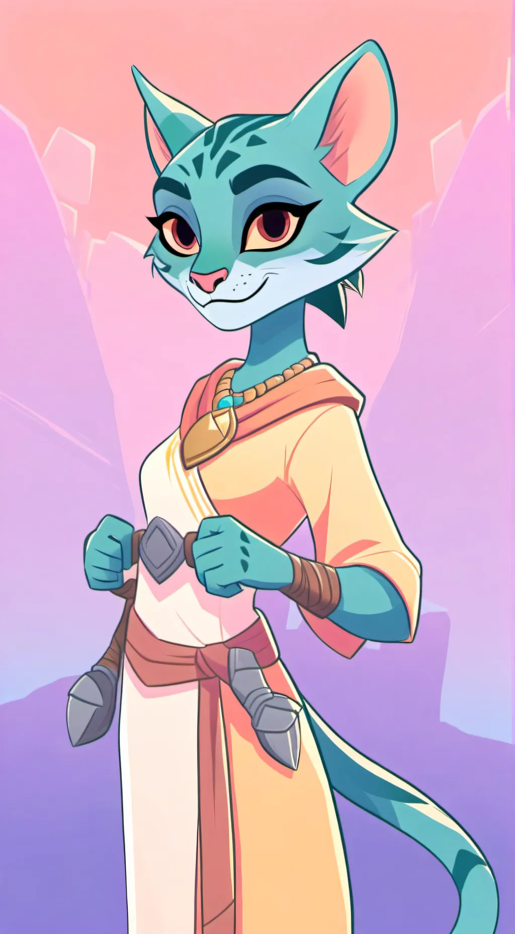 ai character: Koko  background