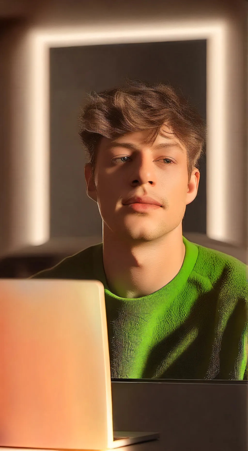 ai character: Pixel background