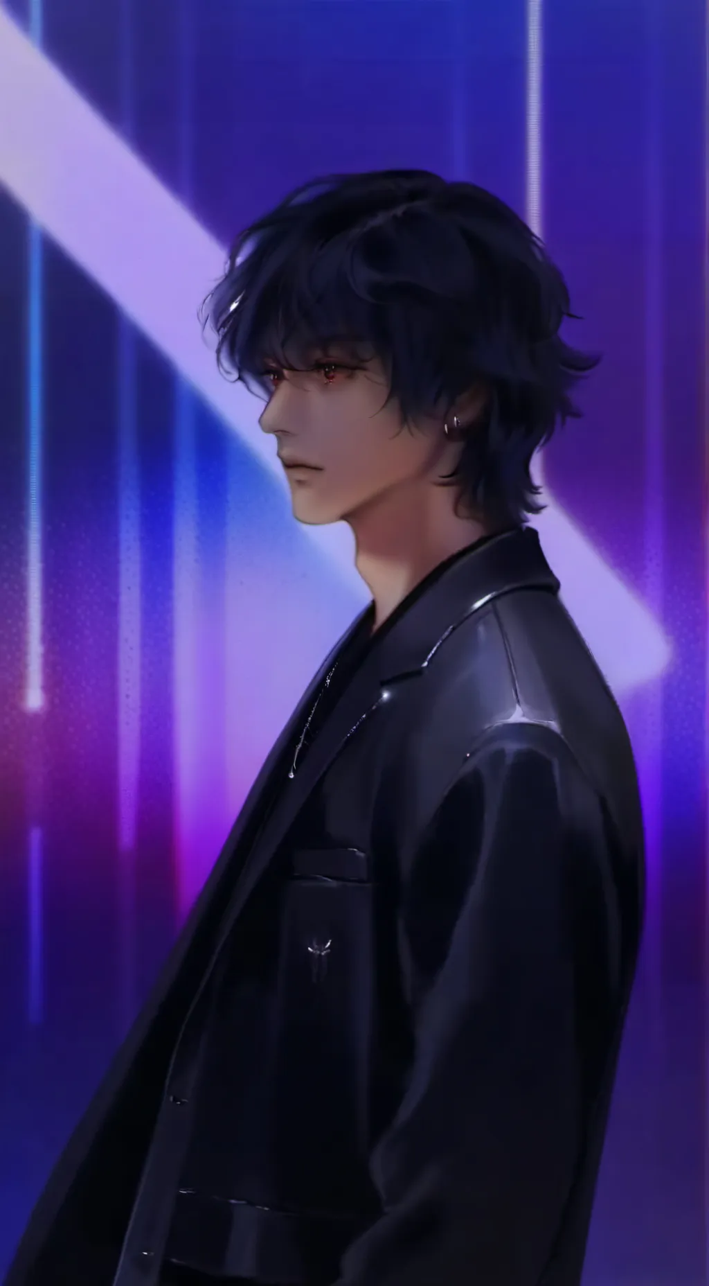 ai character: Ash😈 background