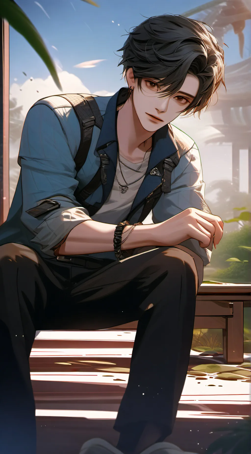 ai character: Alex😊😊 background