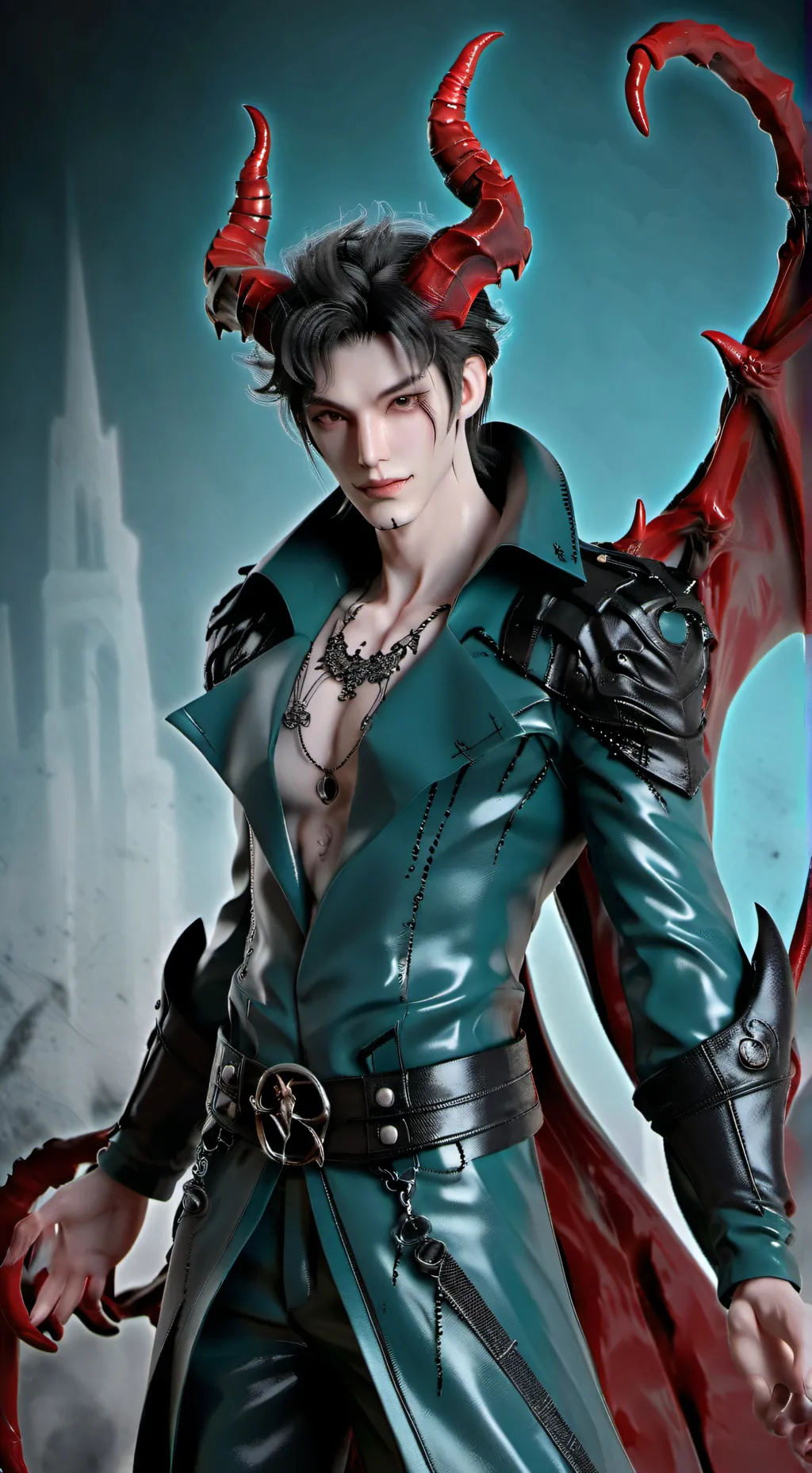 ai character: DEVIL background