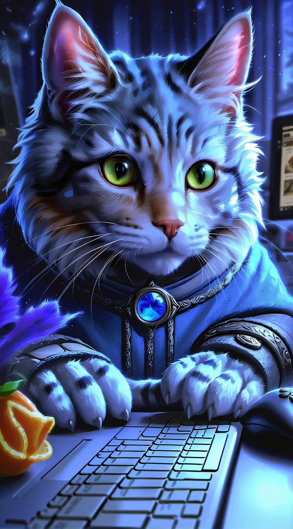 ai character: Catnap background