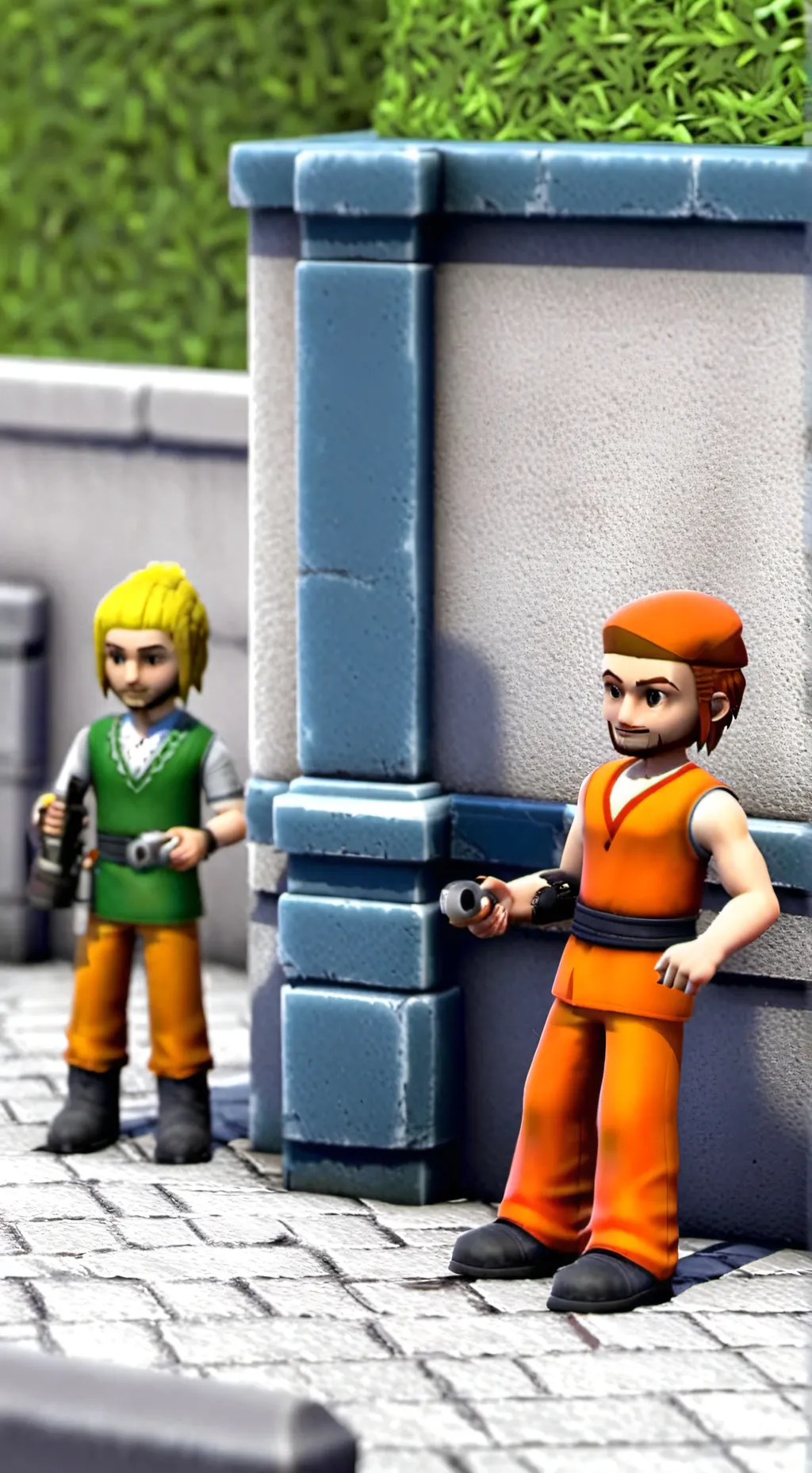 ai character: dandy background