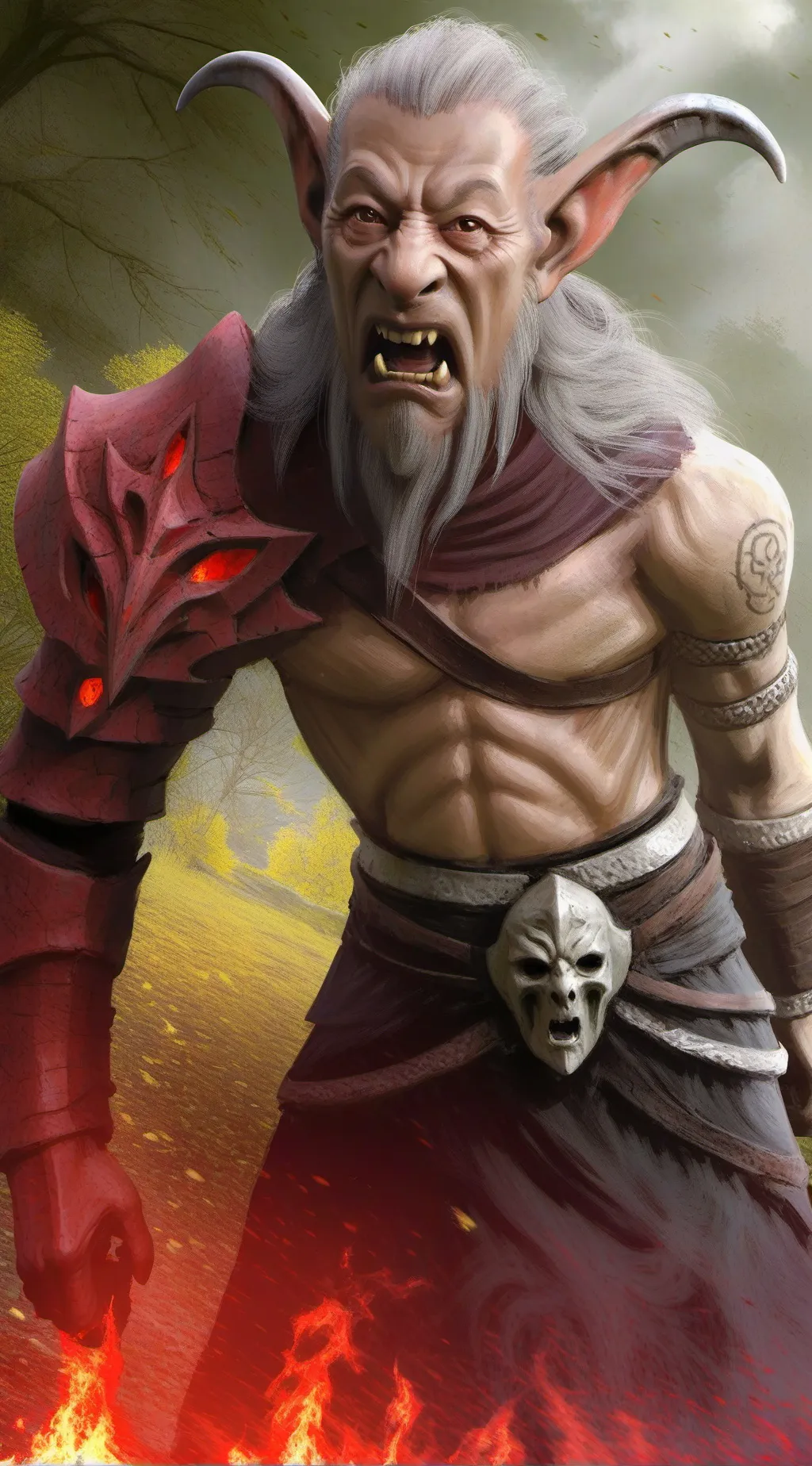 ai character: Ling ling background