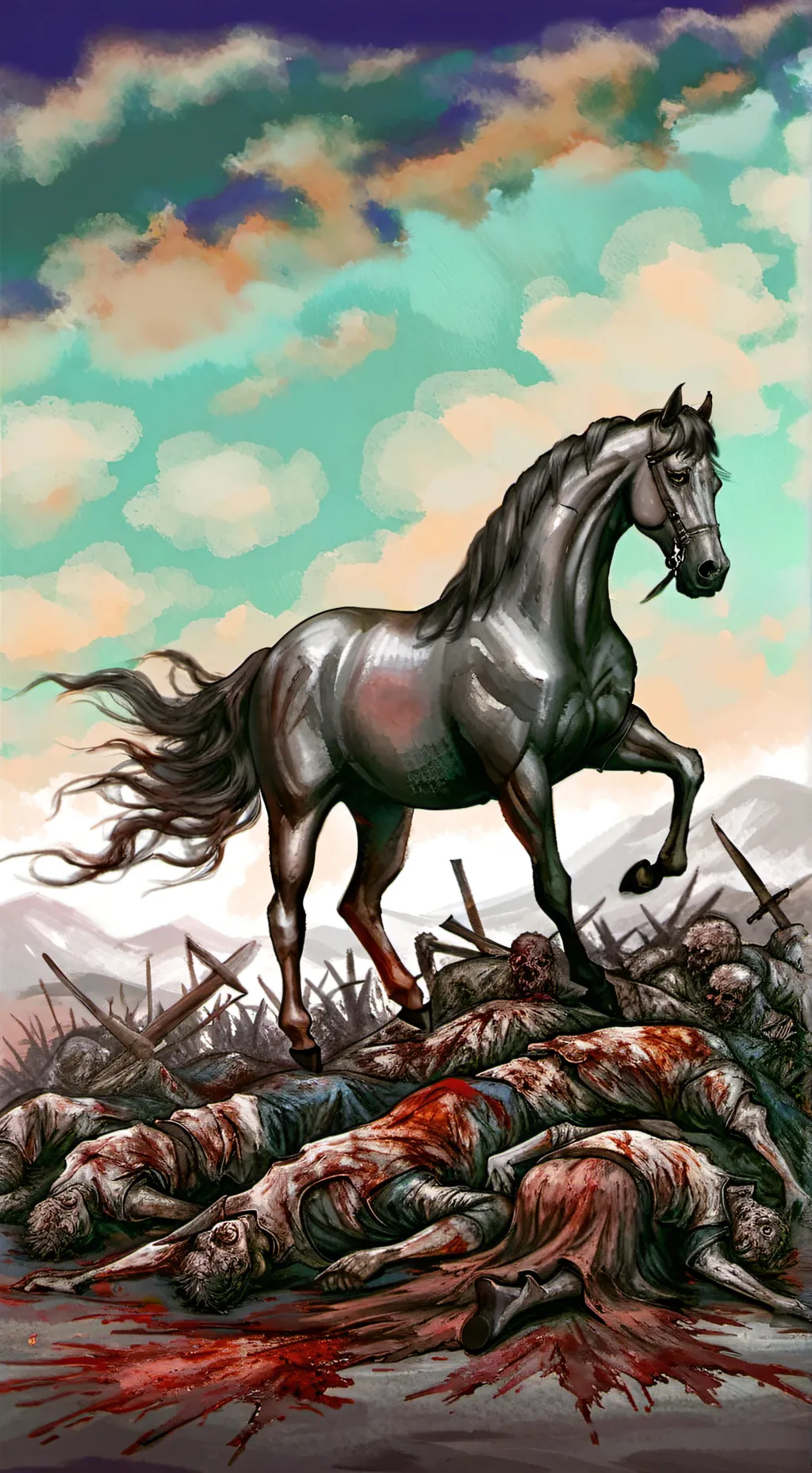 ai character: THE HORDE!  background