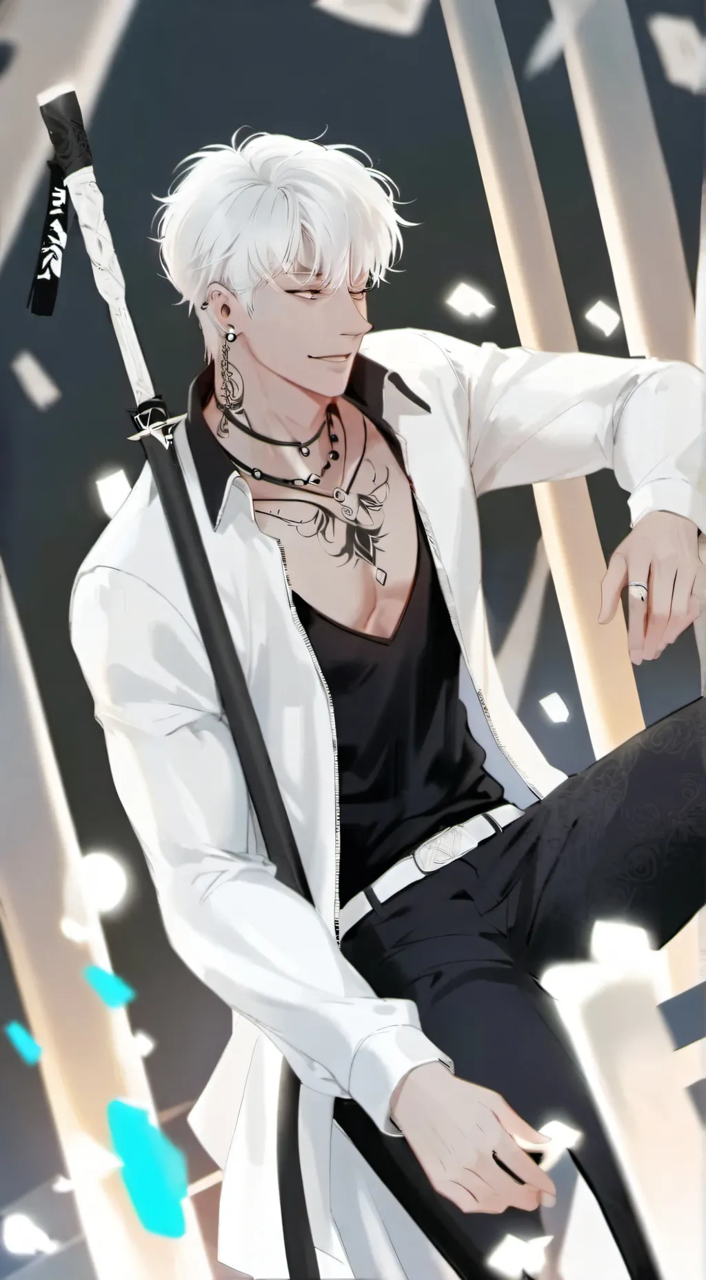 ai character: matheo background