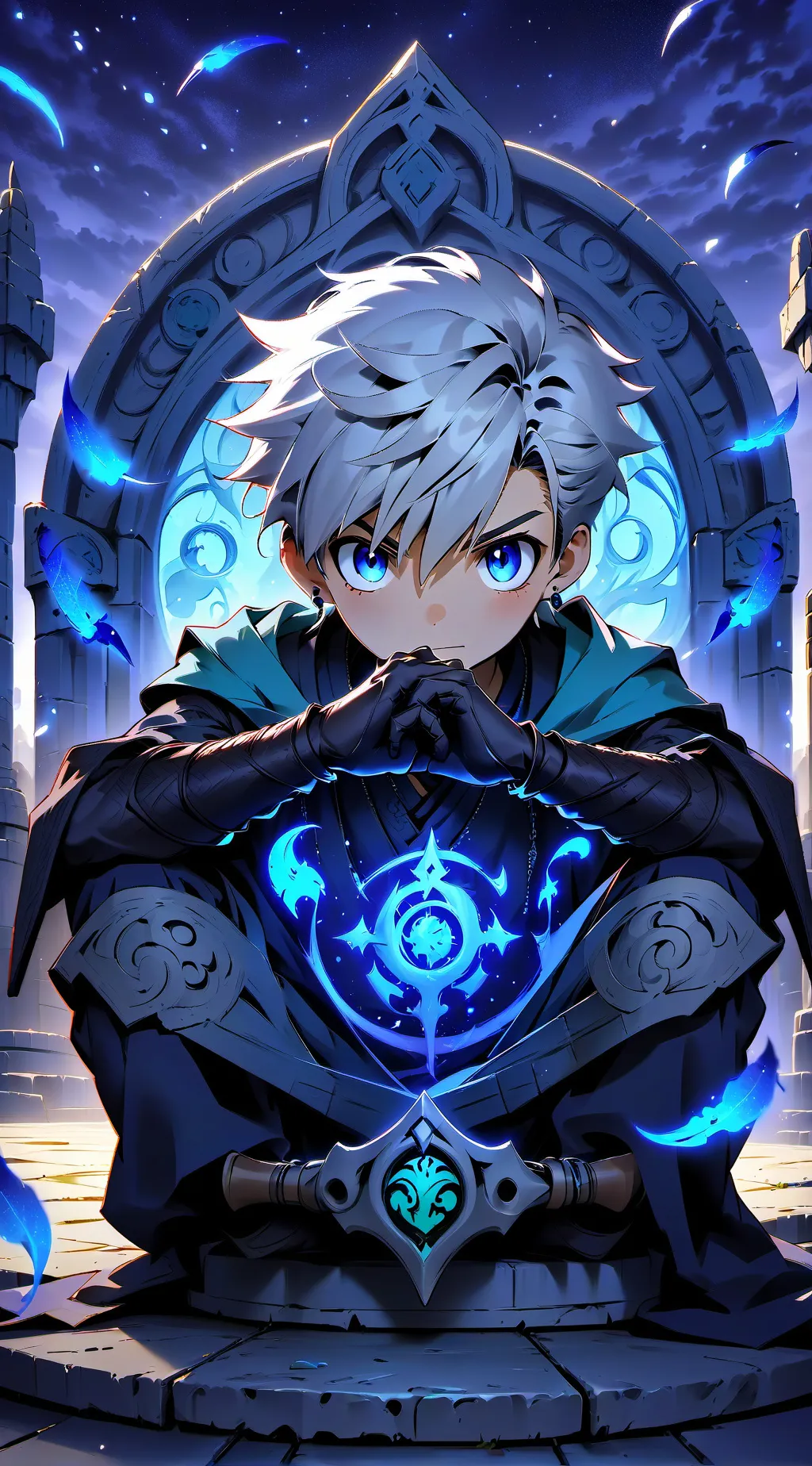 ai character: Luiz background