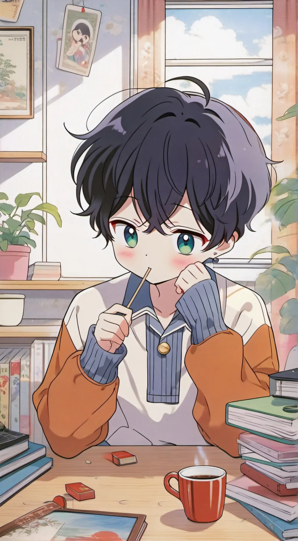 ai character: nick background