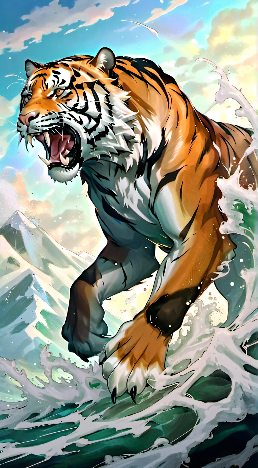 ai character: Ecos: La Brea background