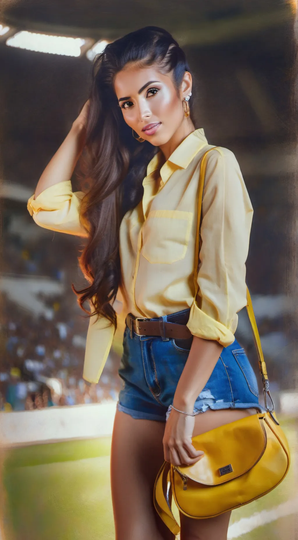 ai character: Georgina Rodriguez background