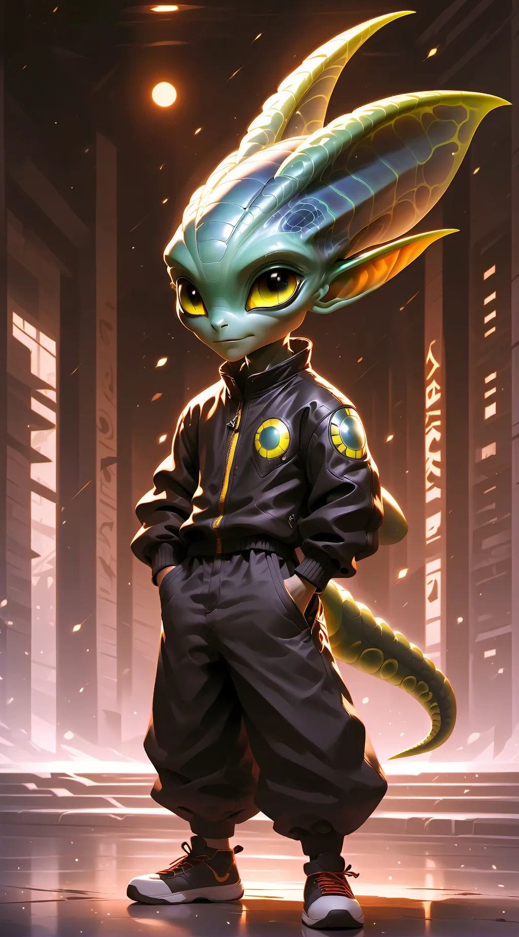 ai character: alien part 2 background