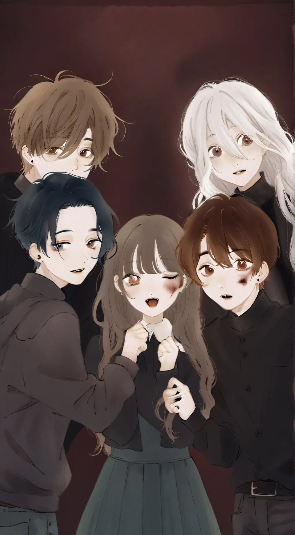 ai character: The Hollow🌓 background