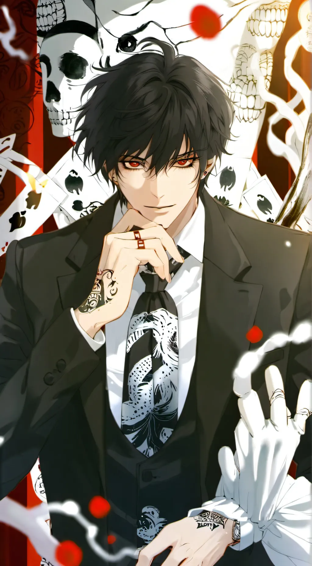 ai character: kai  background