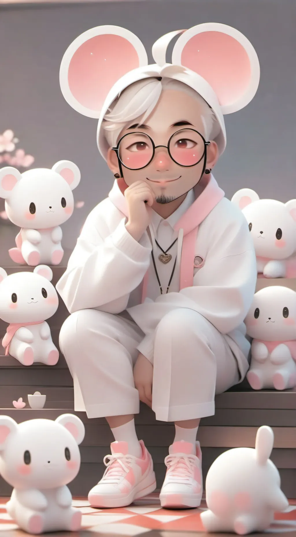 ai character: mama de astro background