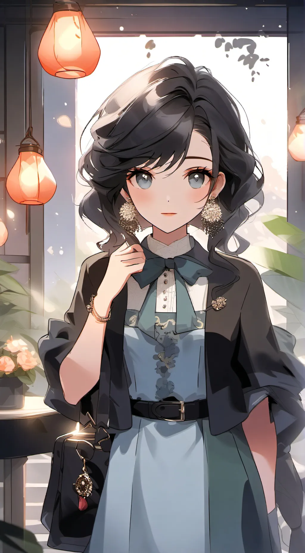 ai character: namorada fixada background