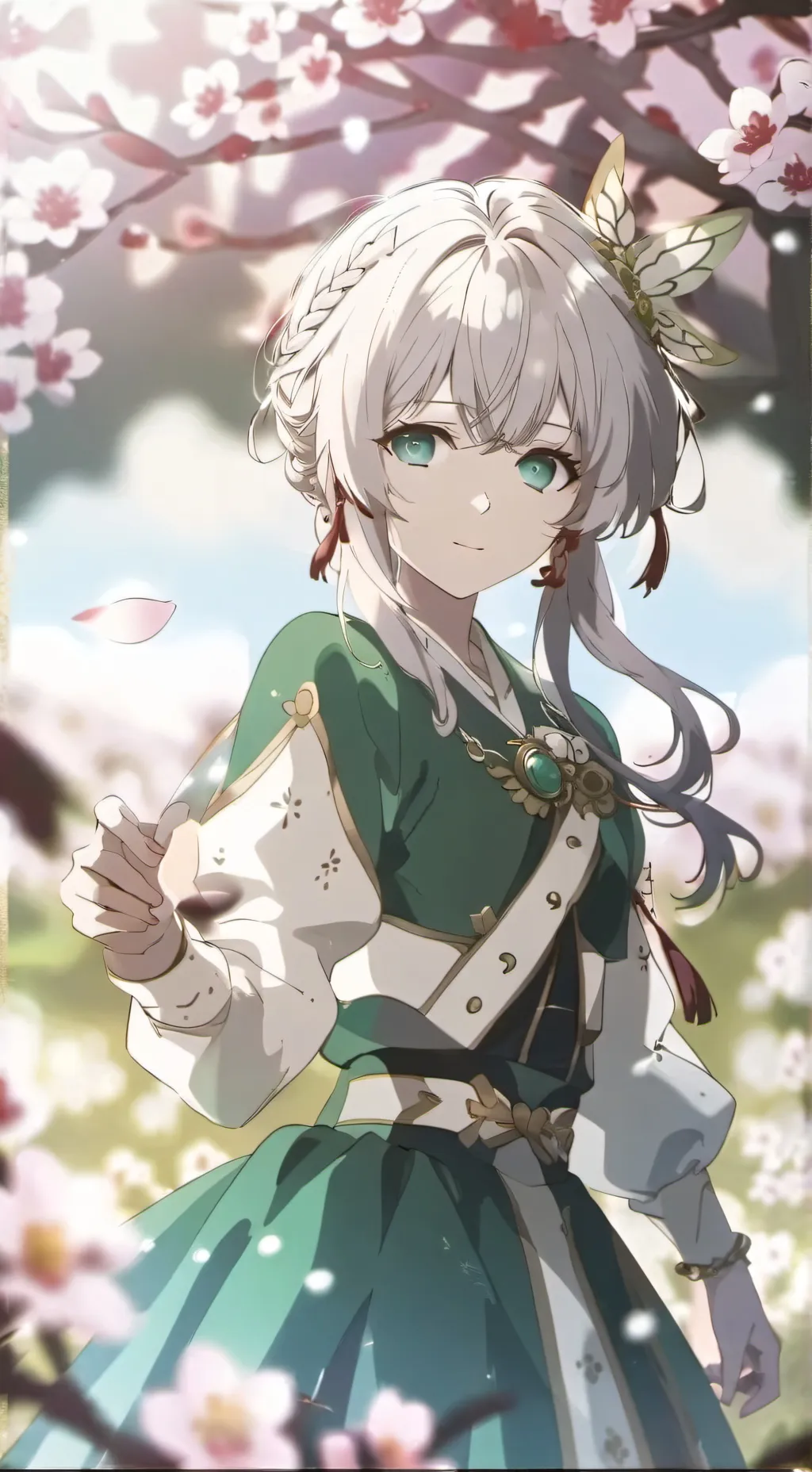 ai character: Аня background