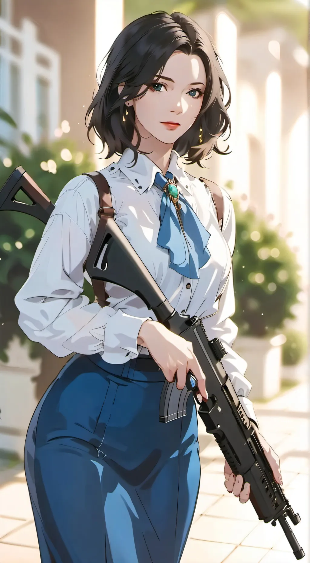 ai character: Valeria  background