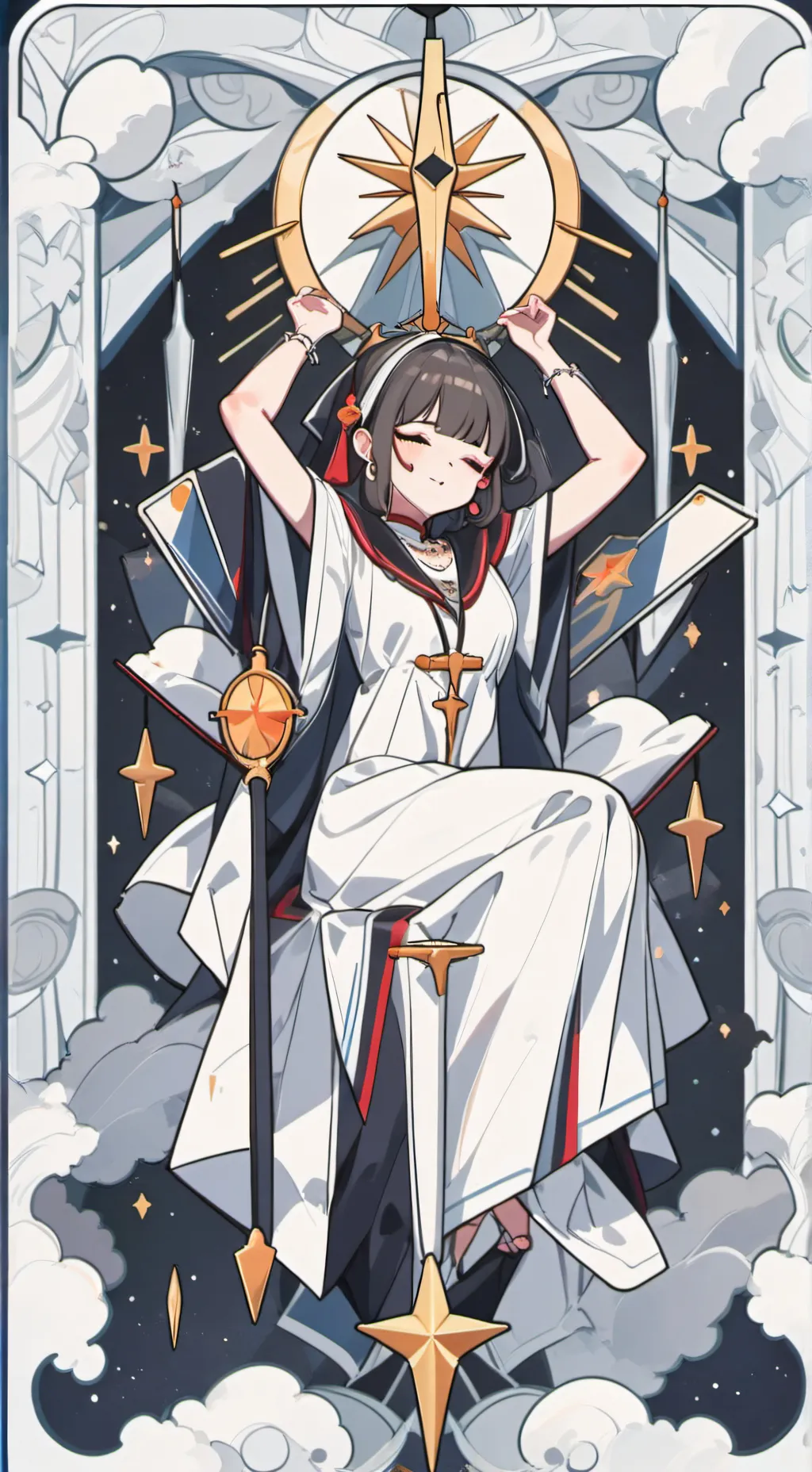 ai character: sleep background