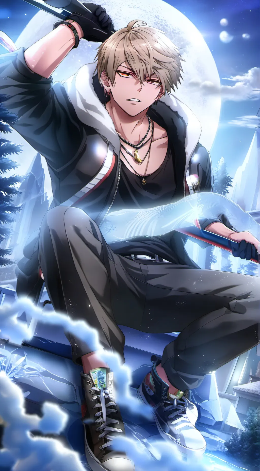 ai character: novios  background