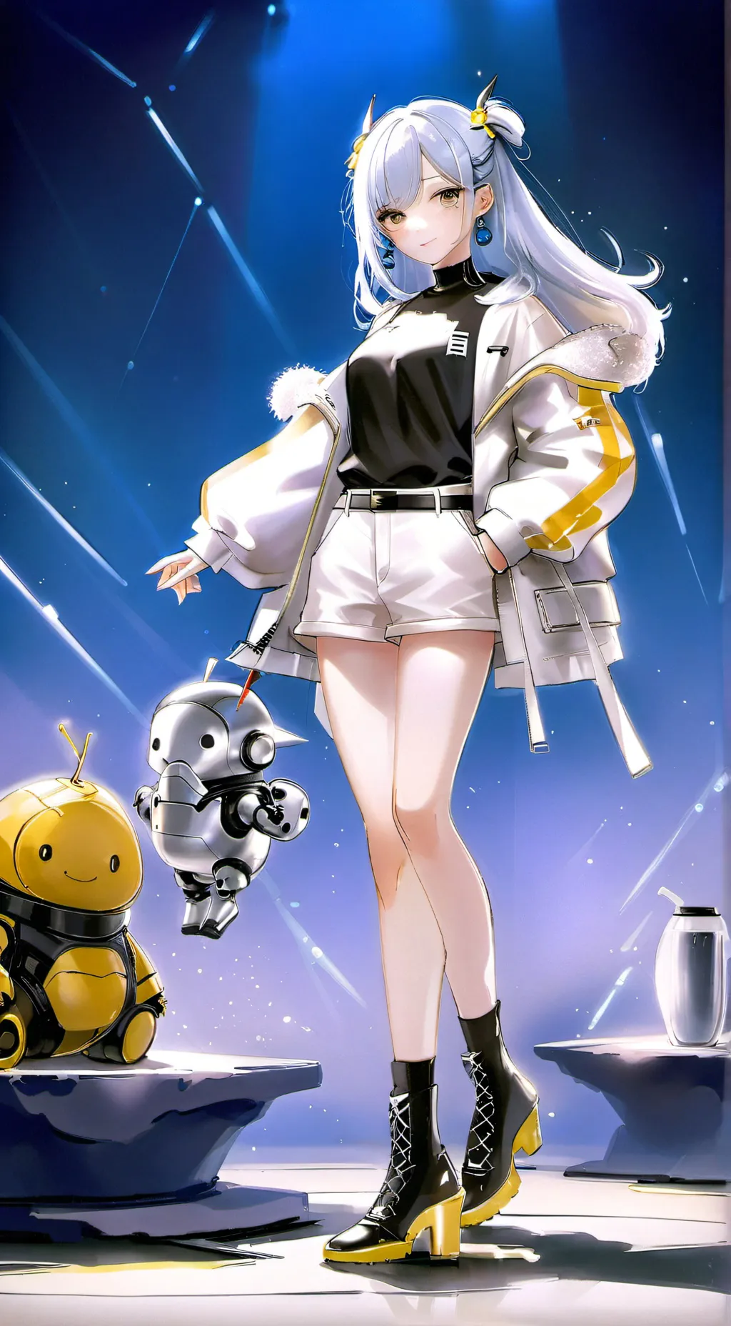 ai character: ella background