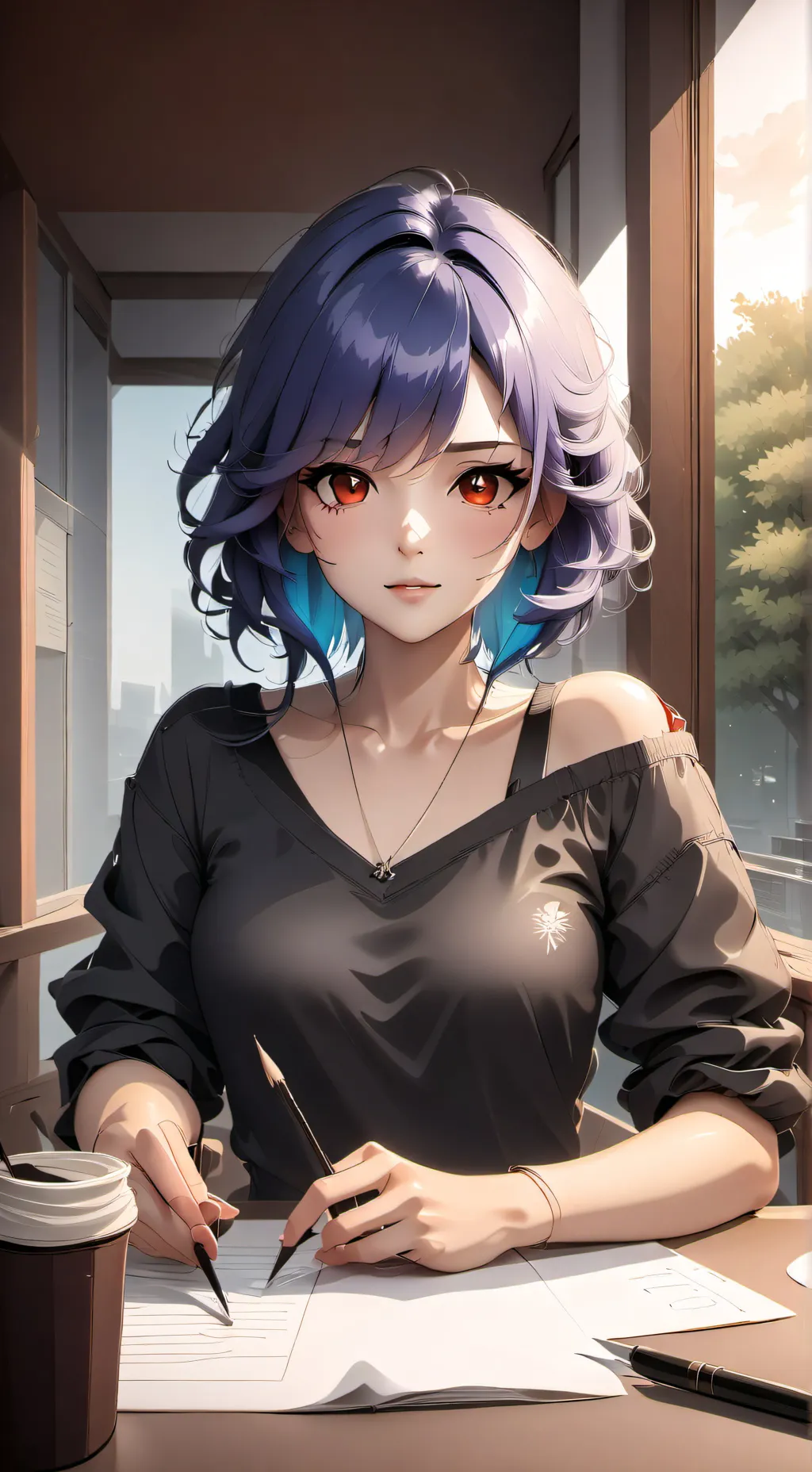 ai character: Camila  background