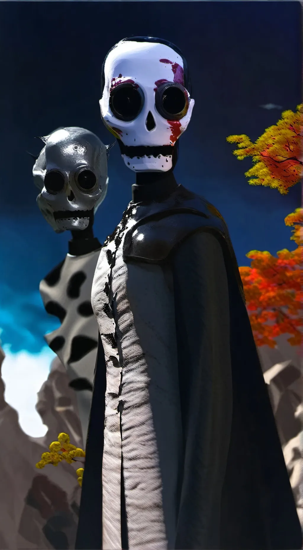 ai character: Fight over Nicole background