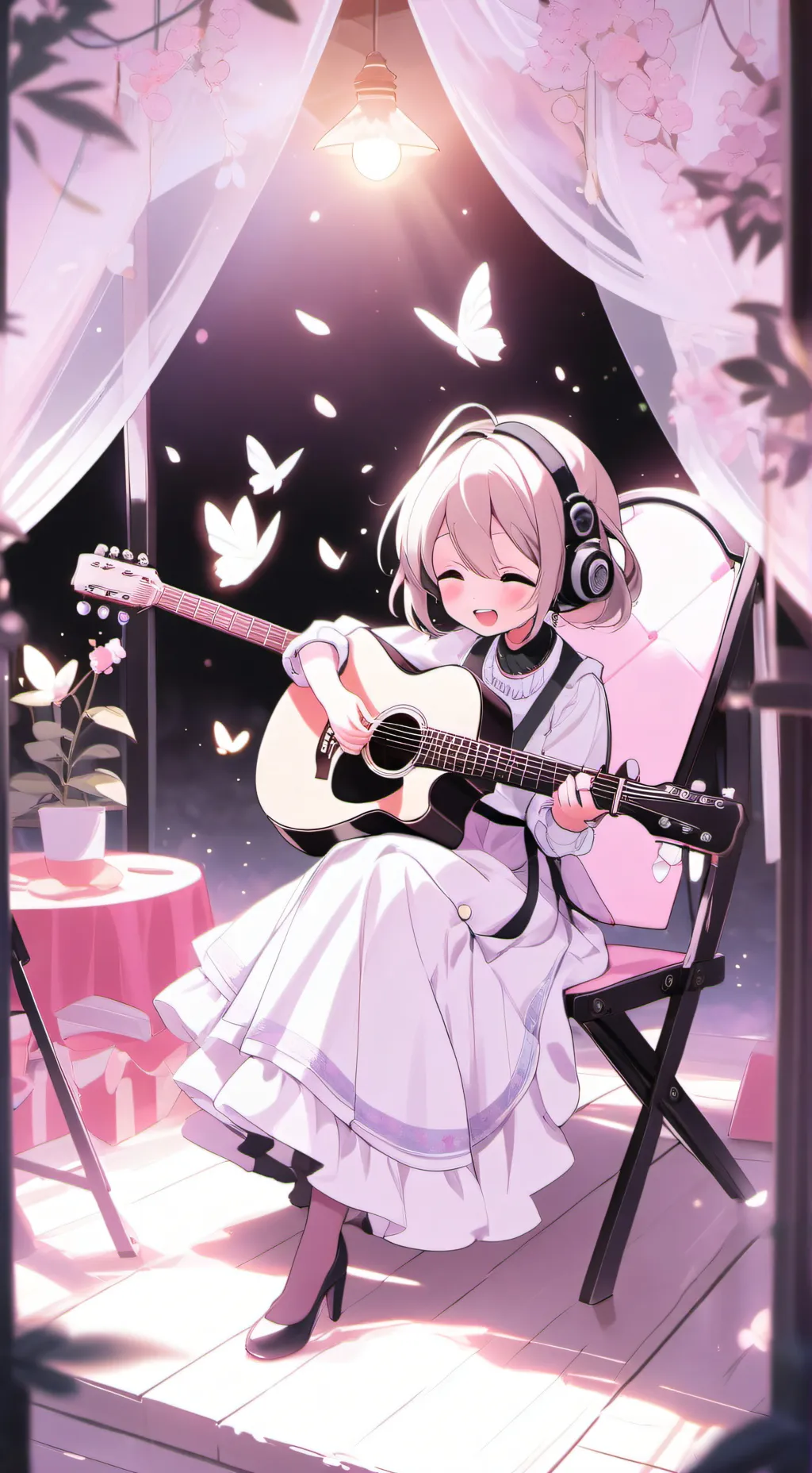 ai character: littel humbel bee background