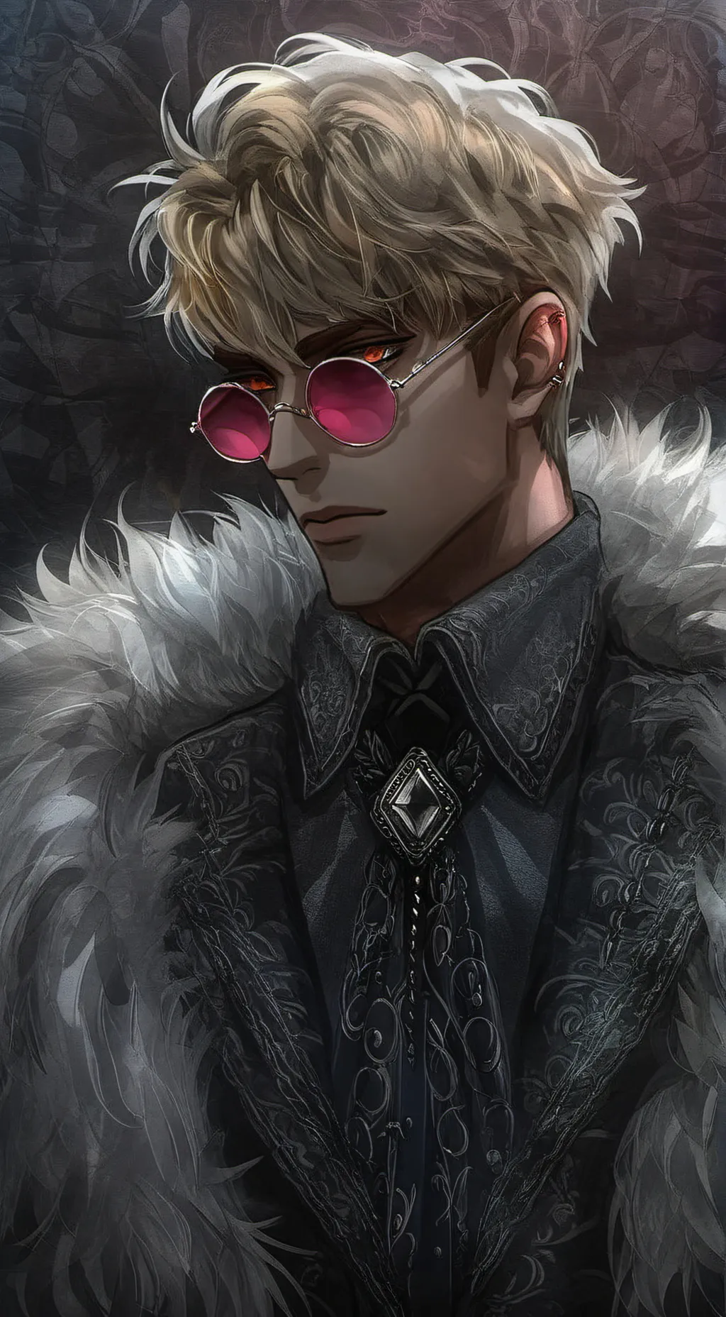 ai character: doflamingo background