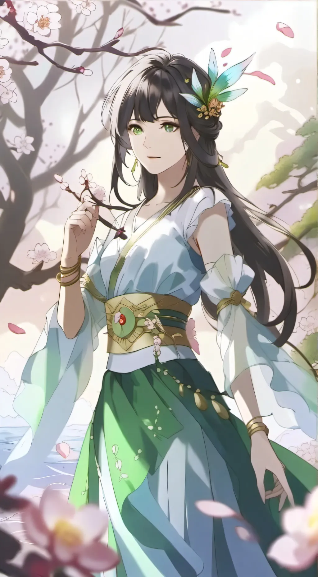 ai character: яна background