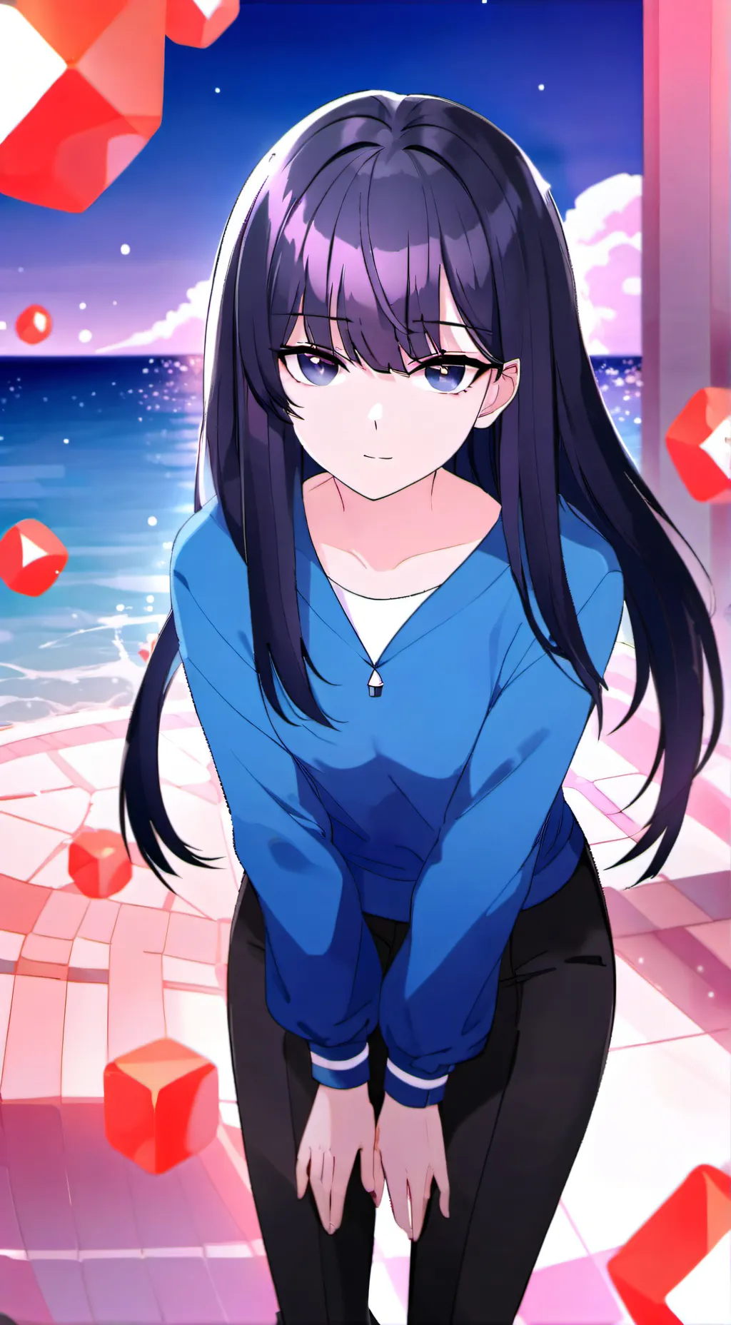 ai character: komi background