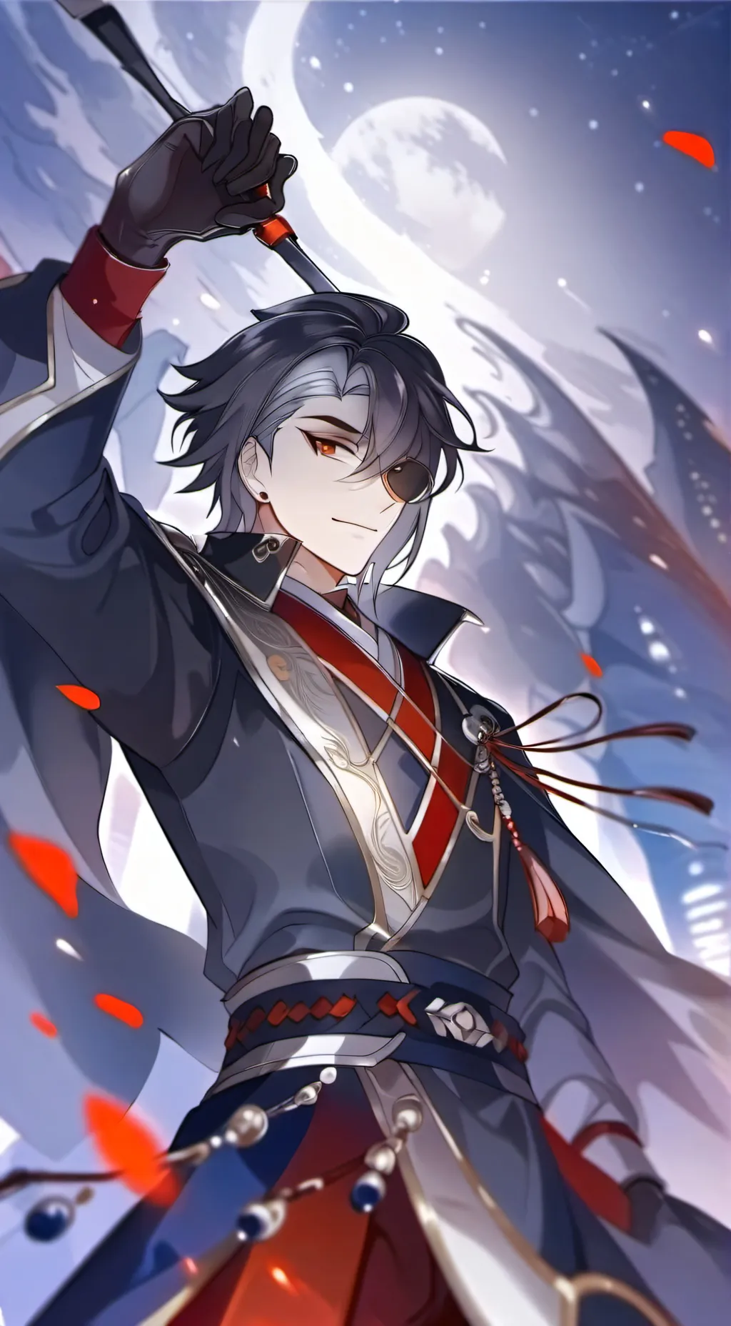 ai character: Boothill  background