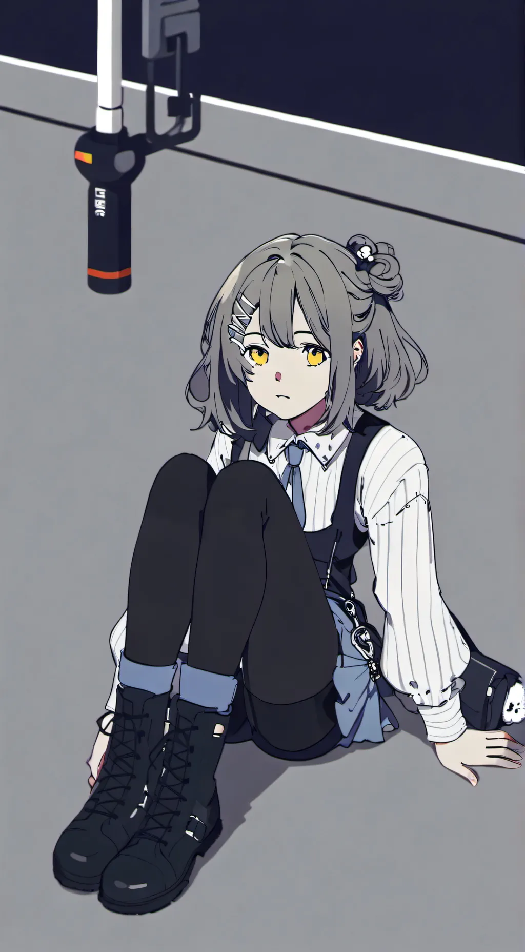 ai character: Blooms hate  background