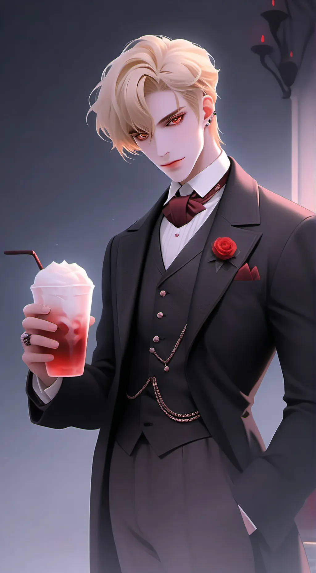 ai character: Lucifer background