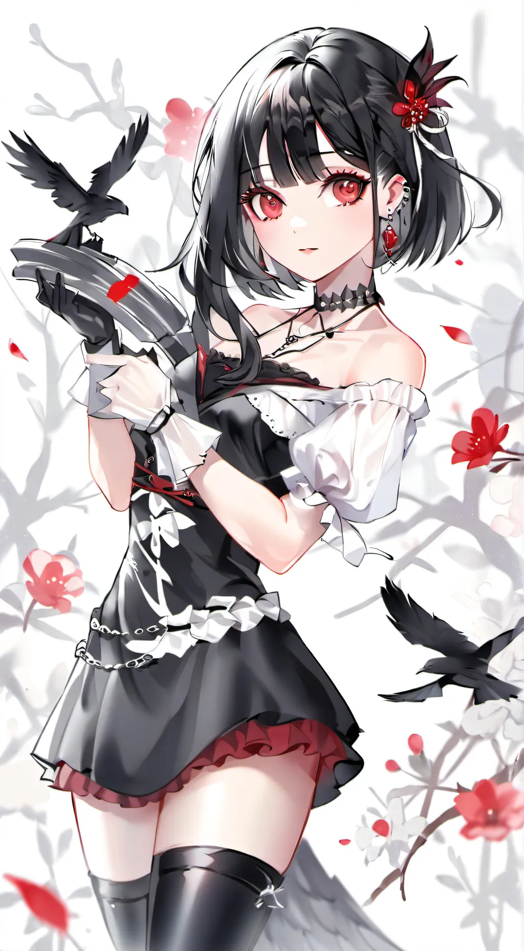 ai character: Raven background