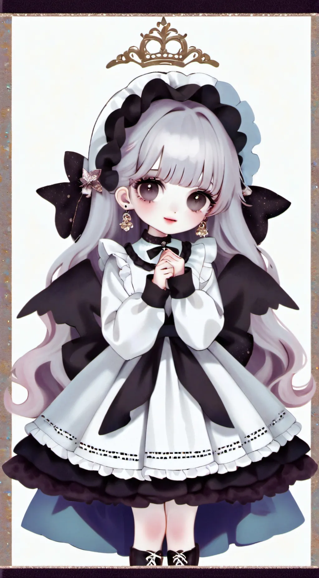 ai character: beby  background