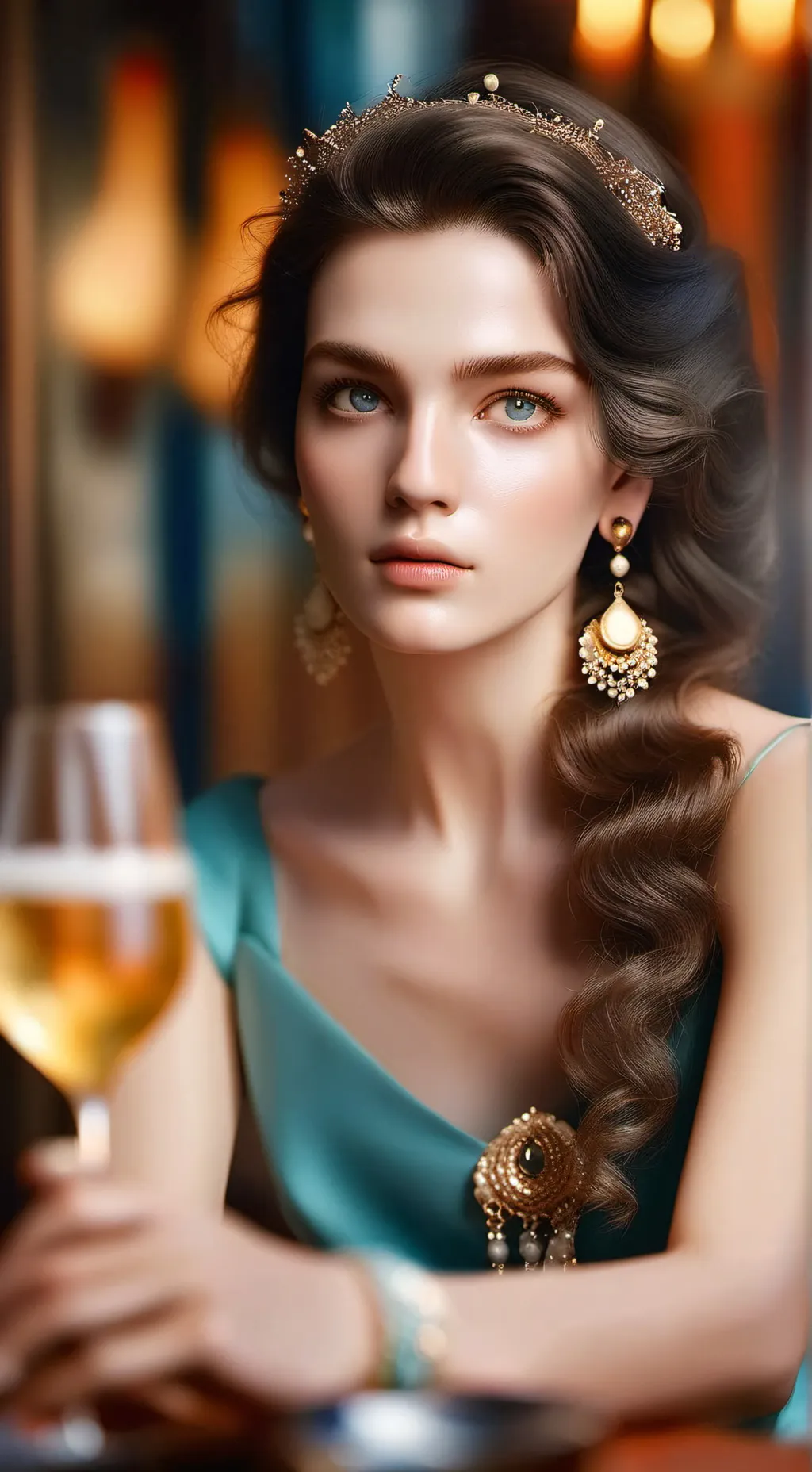 ai character: лиза background